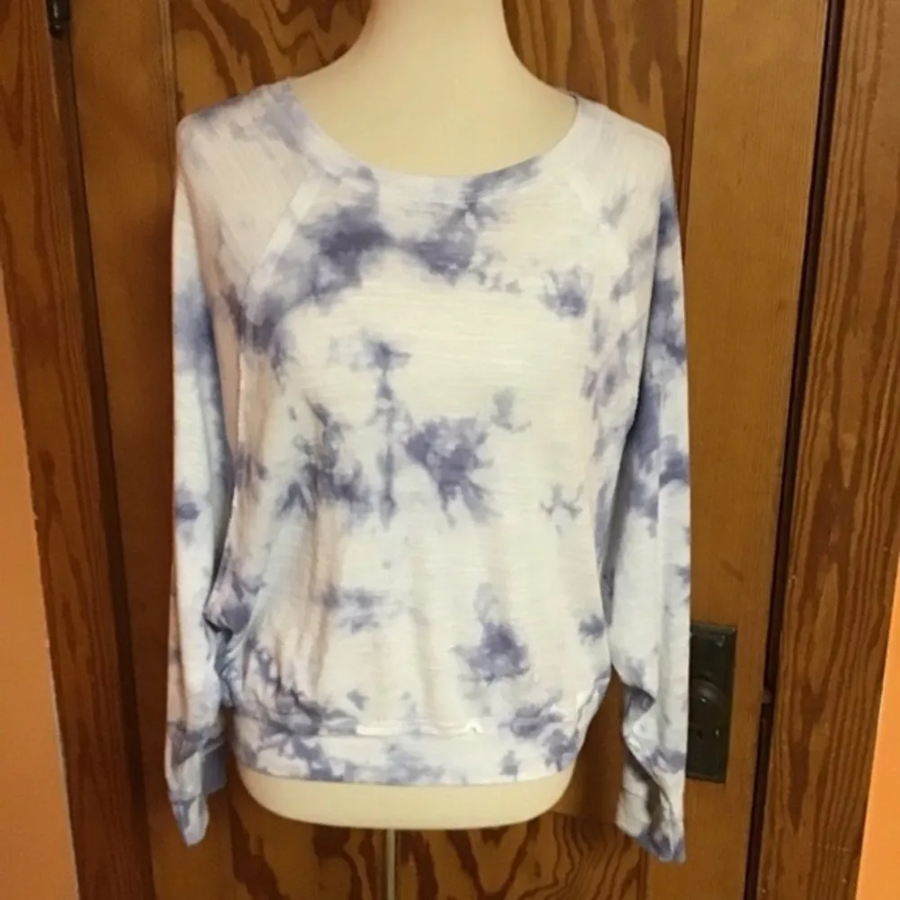 Z Supply Slouchy blue tie dye top - Image 7