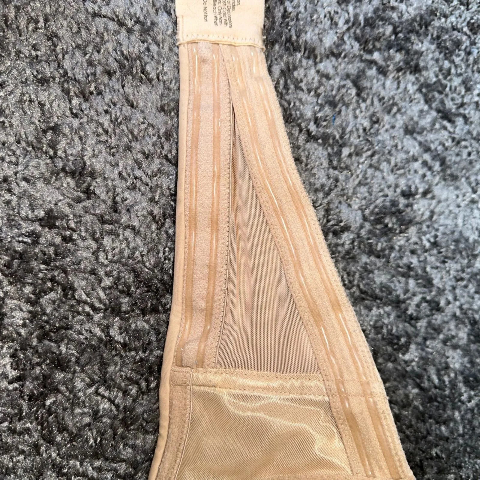 Soma Embraceable Strapless Multiway Bra Nude Bow Detail Size 38D no straps - Image 6