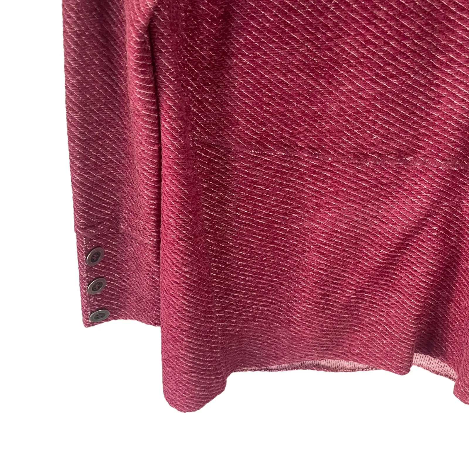 Soft Surroundings‎ Women's Size Small Pink Cowl Neck Pullover Sweater - Image 3