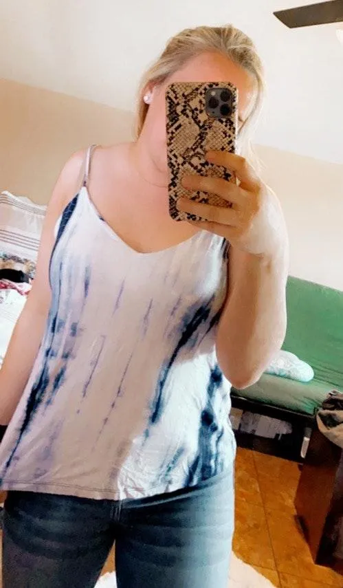 Tie Dye Tank Top Multiple Size L - Image 2