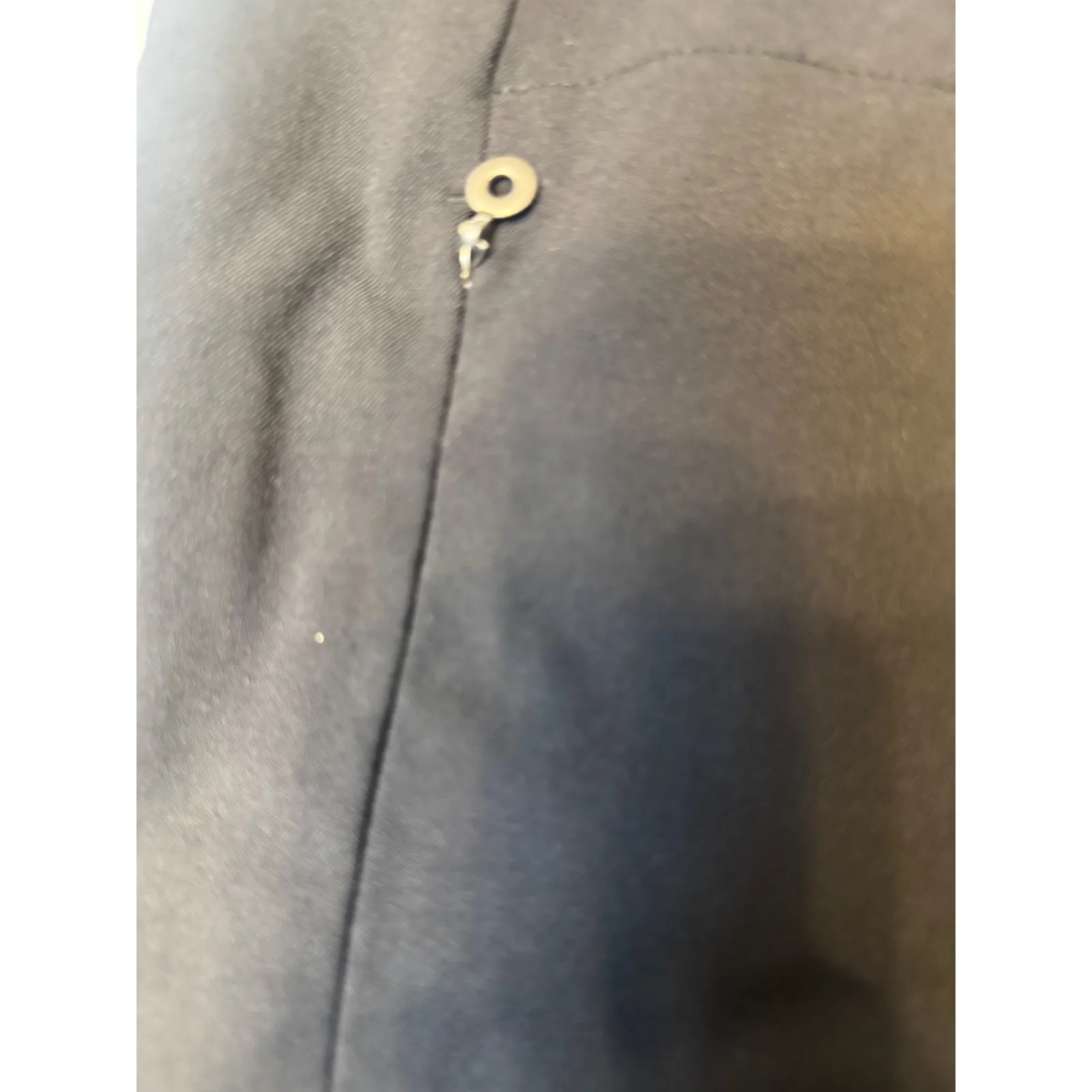 Marithe Francois Girbaud Black Tailored Trousers Pants Made in Italy Size 31 Brown - Image 3