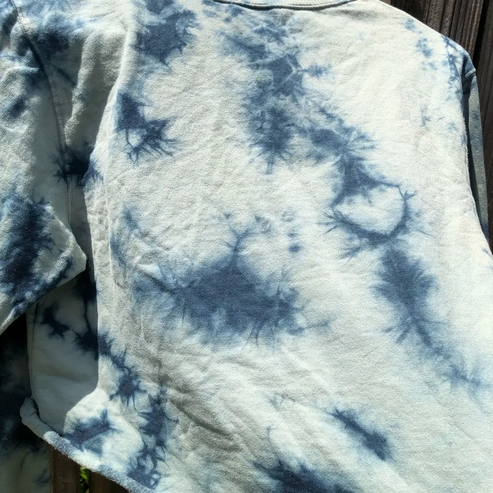 cropped, tie-dye NASA sweatshirt M - Image 4