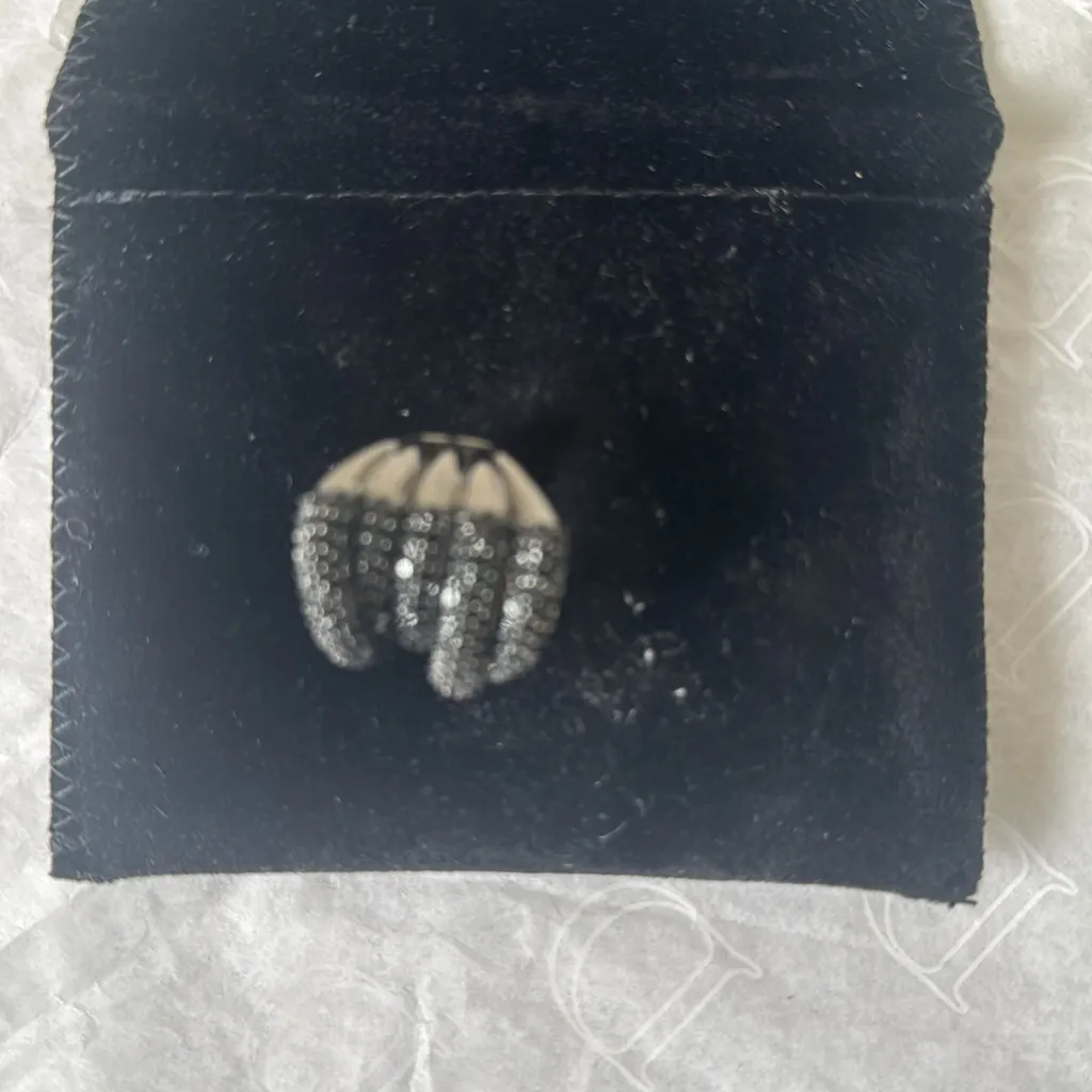 Arthur Marder Black Spinel wrap Ring size 6 - Image 7