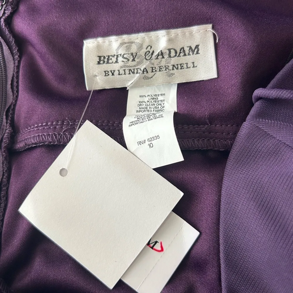 Chic Purple Maxi Dress with Flowing Silhouette Size 10 - Image 7