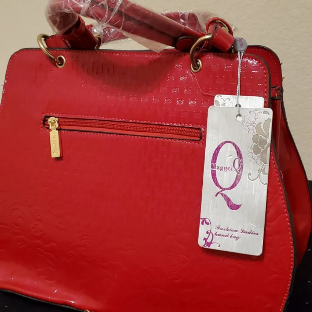 Maggei Q Rich Red Handbag - Image 3