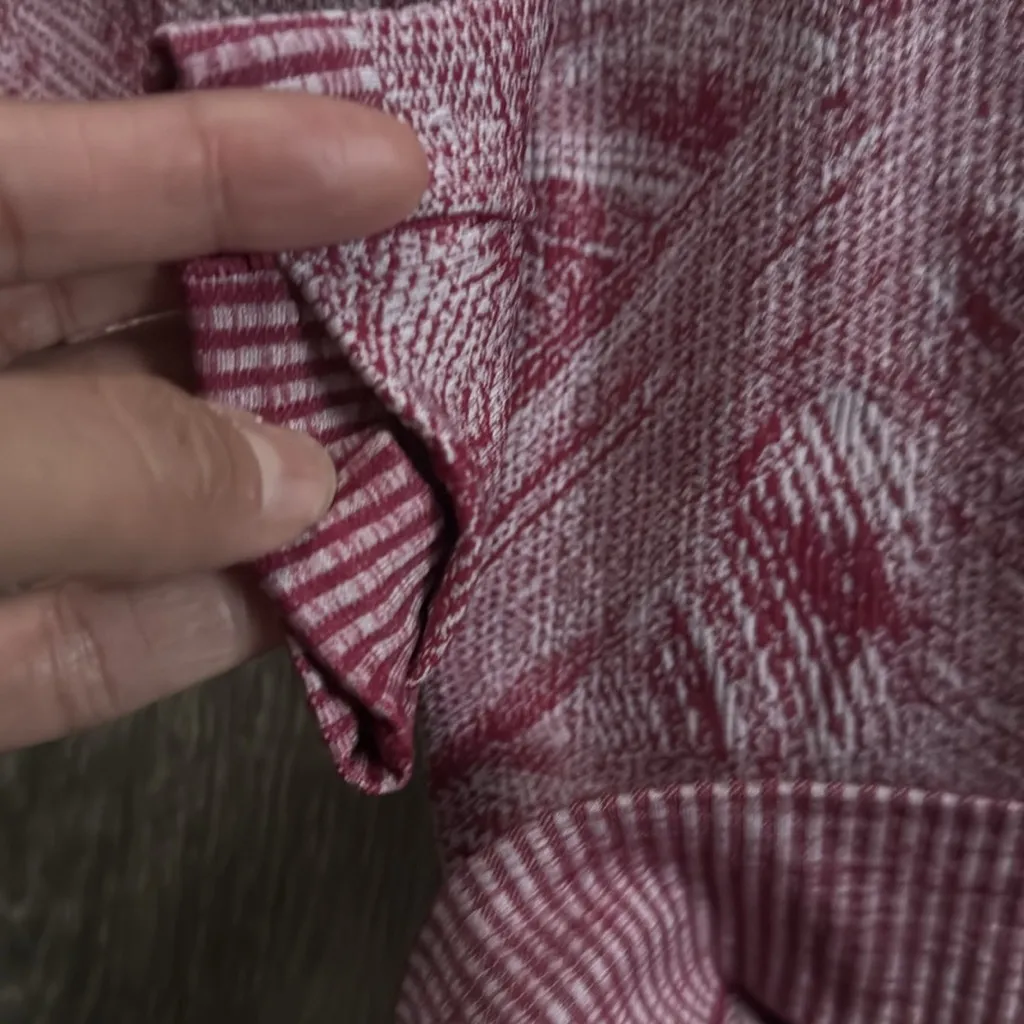 lululemon athletica Pink Patterned Sweater Rest Less Pullover Stratum - Image 8