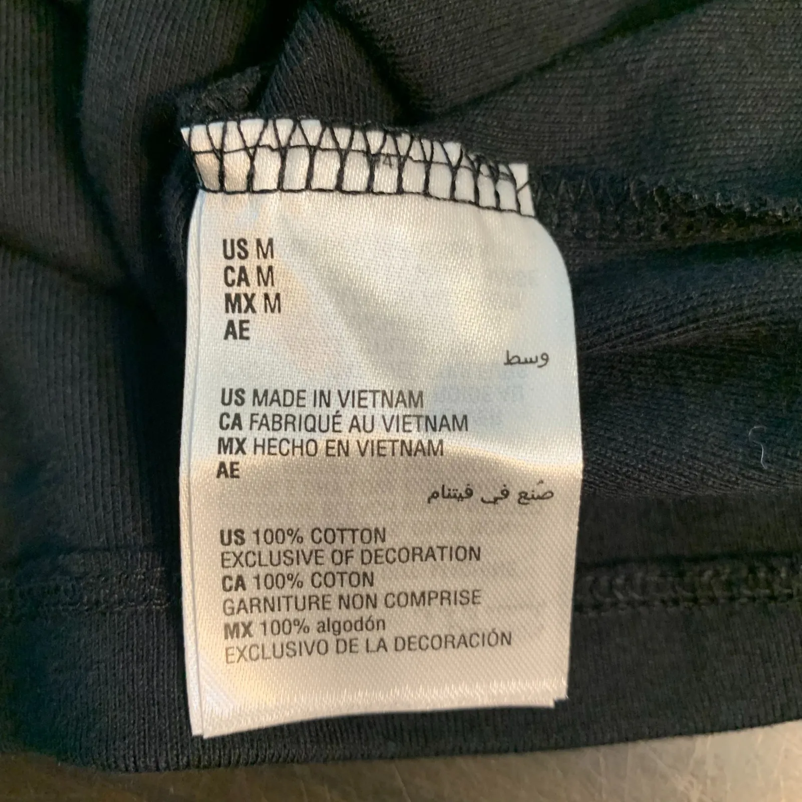 Karen Scott Black Long Sleeve Top Poinsettia Christmas Heart Embroidery Size M - Image 5