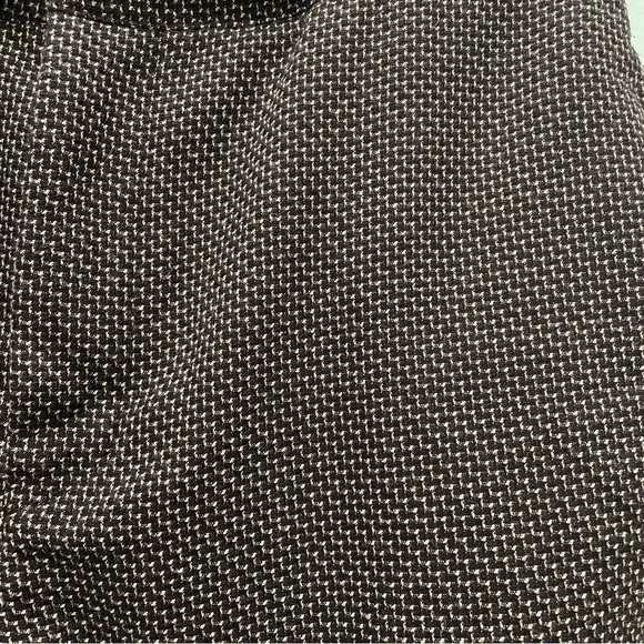 Free People Belted High Waist Wide Leg Pants Brown Tweed Trouser Women’s Size 2 - Image 7