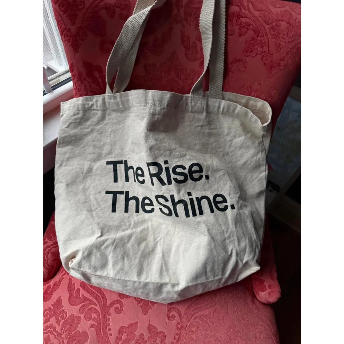 Vuori Canvas Tote Bag with Printed Logos - Image 2