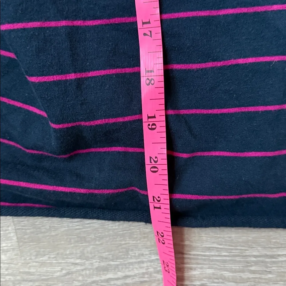 FRANK & EILEEN STRIPED LONG-SLEEVE PULLOVER HENLEY SWEATSHIRT SMALL - Image 8