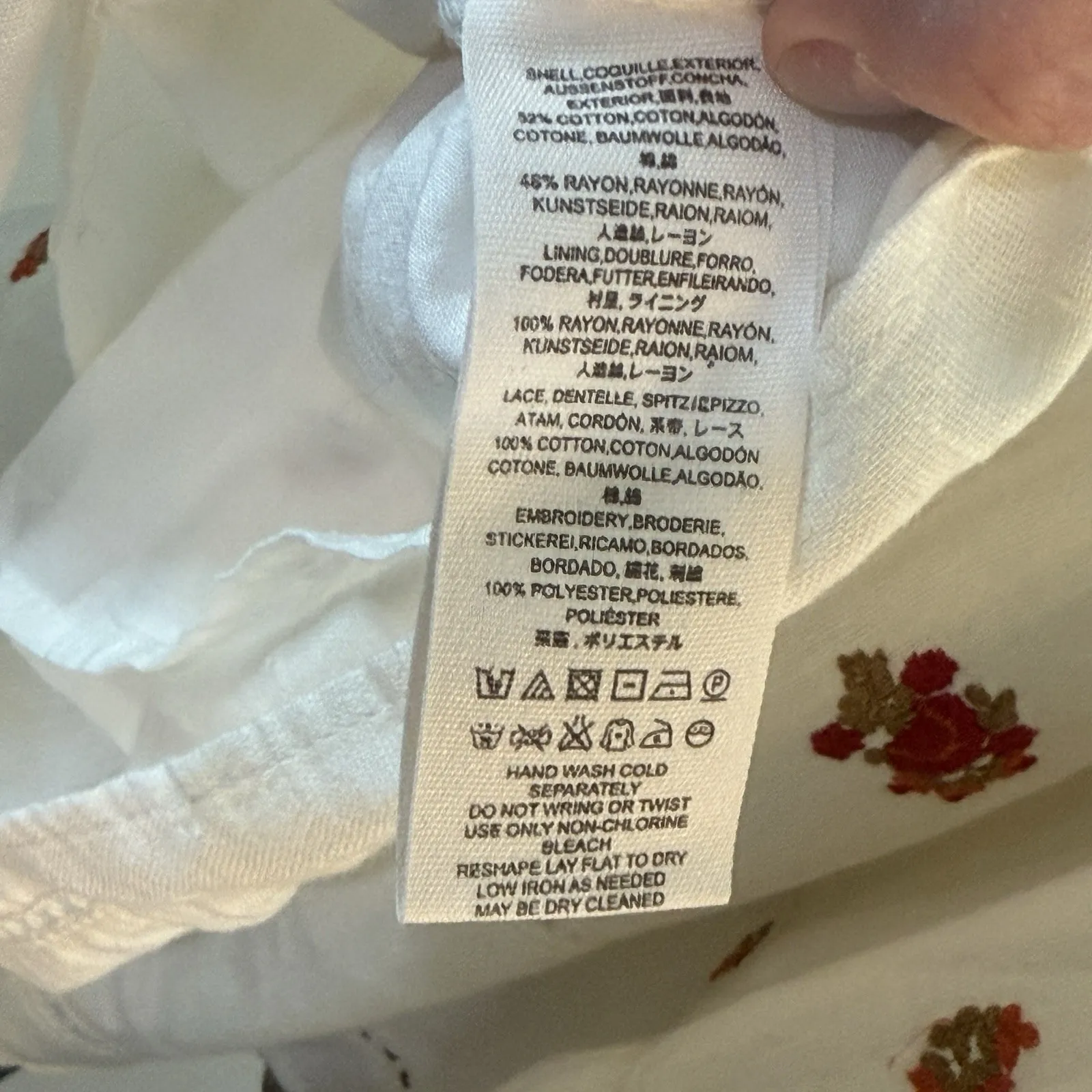 Free People Counting Daises Balloon Sleeve ‎ Oversized Summer  Babydoll Dress S - Image 8