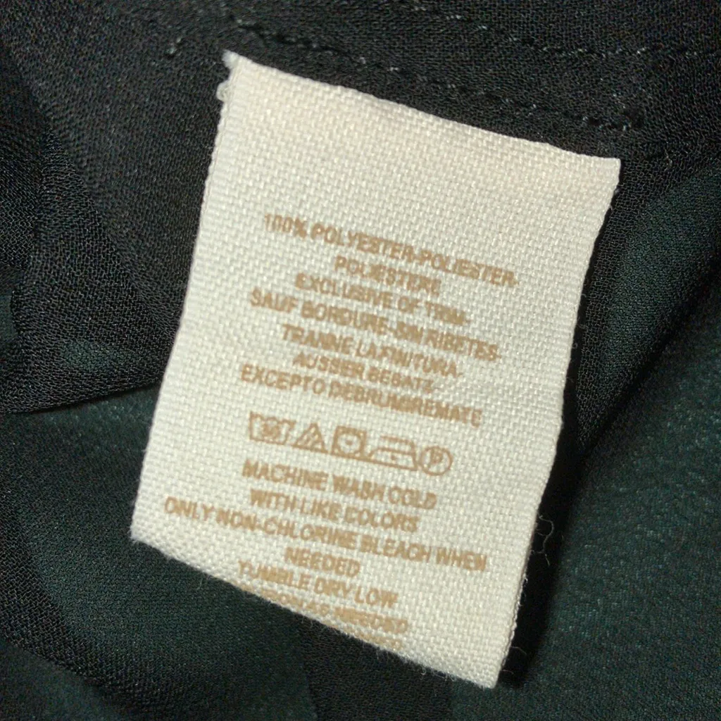 Free People Sheer Button-Up Blouse - Image 5