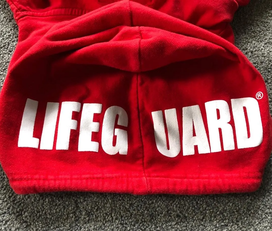 Lifeguard Lifegaurd Red Hoodie - Image 7