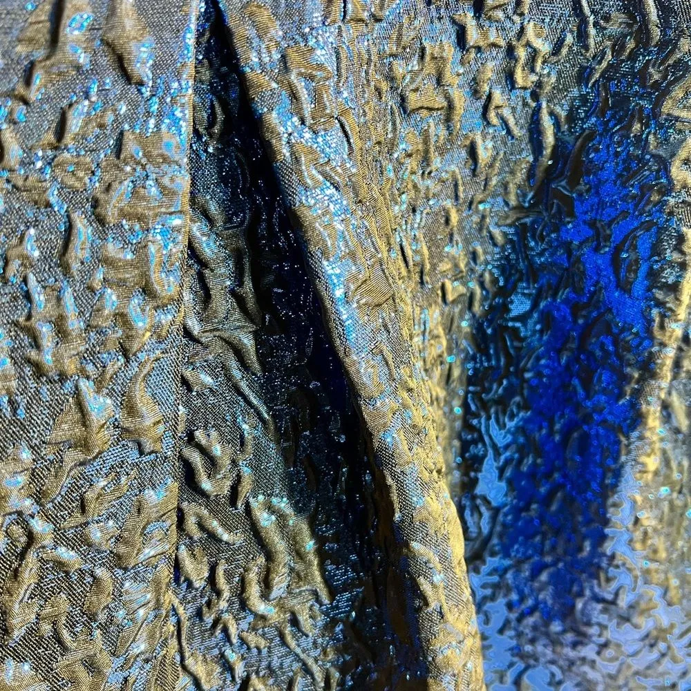 Party dress Lulu's Blue Sheath Dress w/Spaghetti Straps for Cocktail Night Out - Image 5