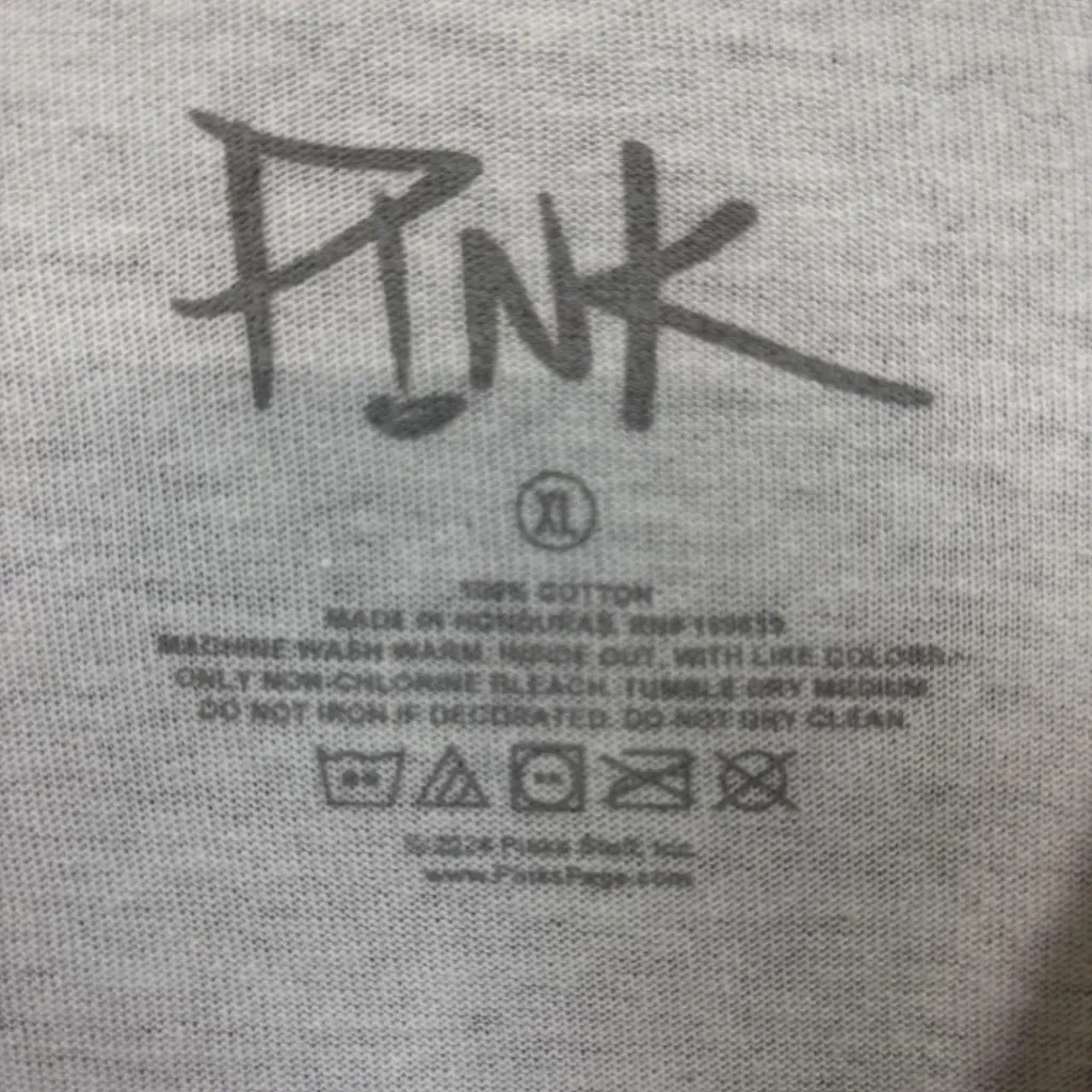 Pink 2B Human Album Cover Art Dance Pop Performer T-Shirt XL - Image 4