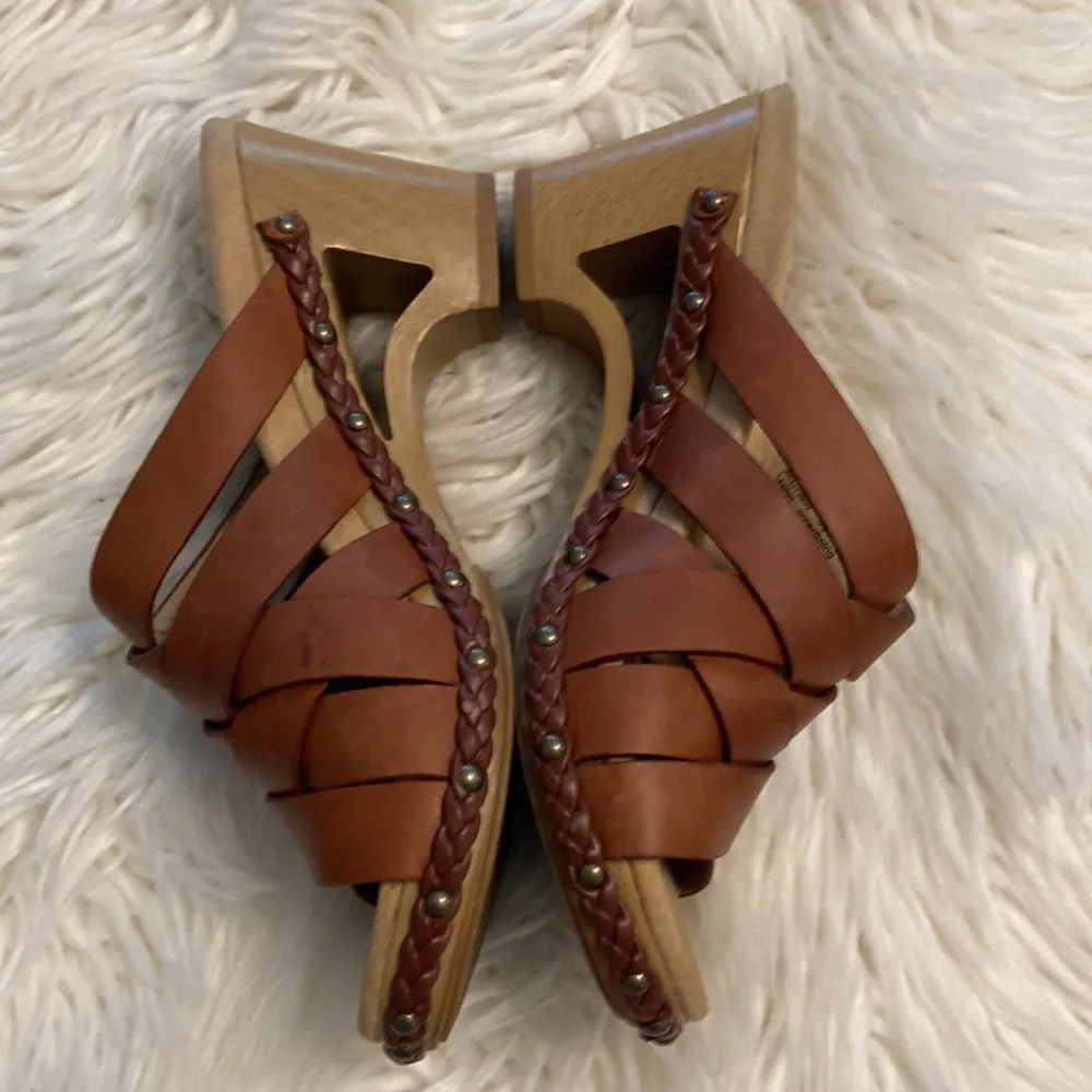 DANSKO Sandals size 38 US 7.5/8 good condition see all photos color brown - Image 7