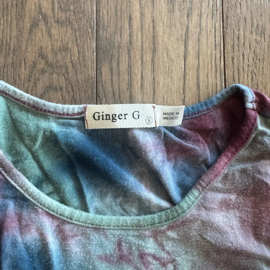 Ginger G Colorful Tie-Dye Tank Top - Image 2