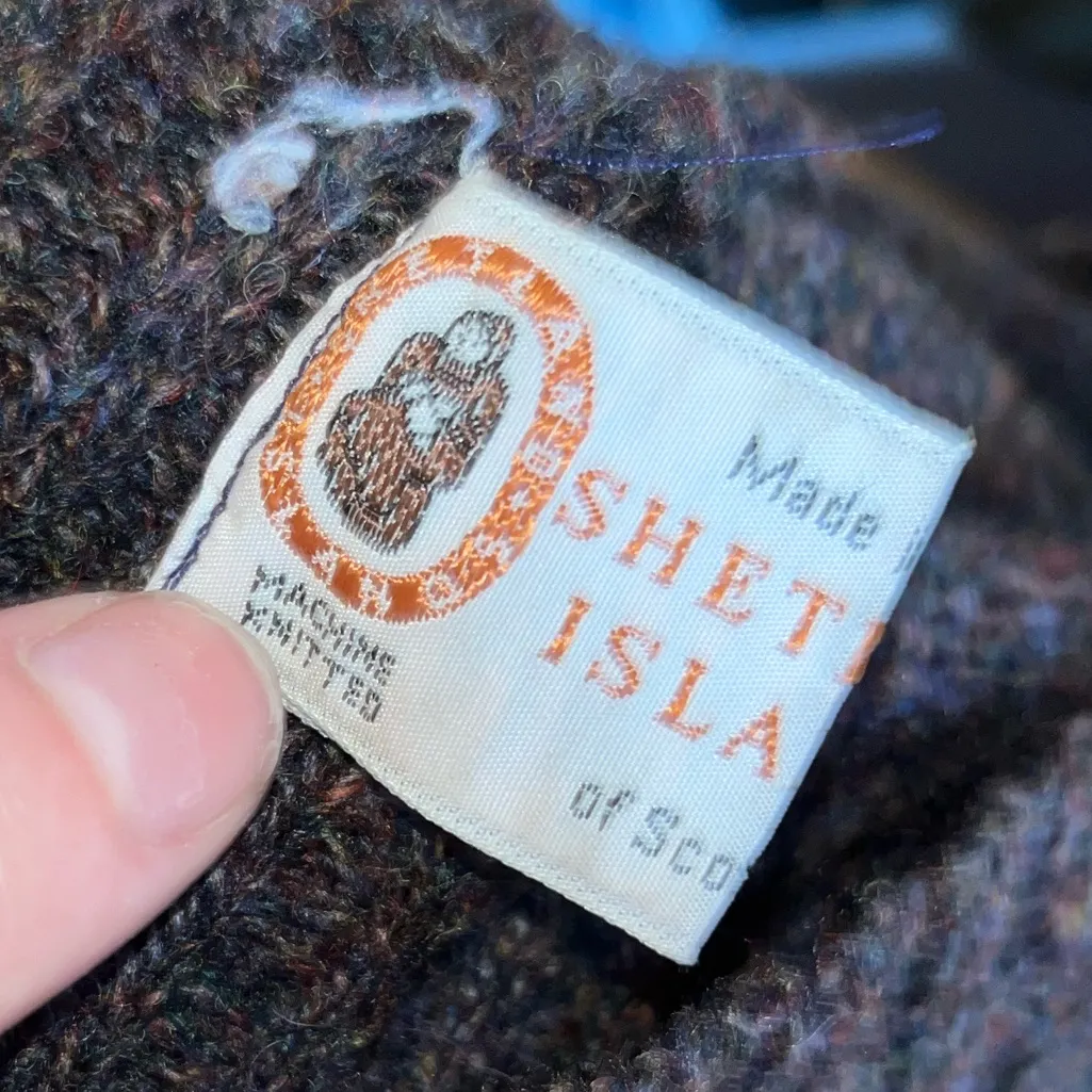 Vintage Bay Area %100 wool sweater Size L - Image 5