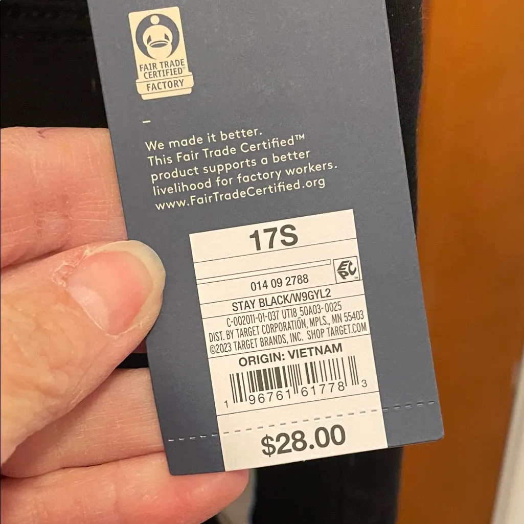 Universal Thread Jet Black Trousers - Image 7