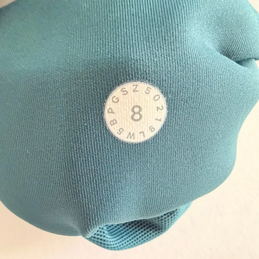 Lululemon In Movement 7/8 Tight 25" Size 8 Dark Uniform Blue Green Run Gym - Image 5