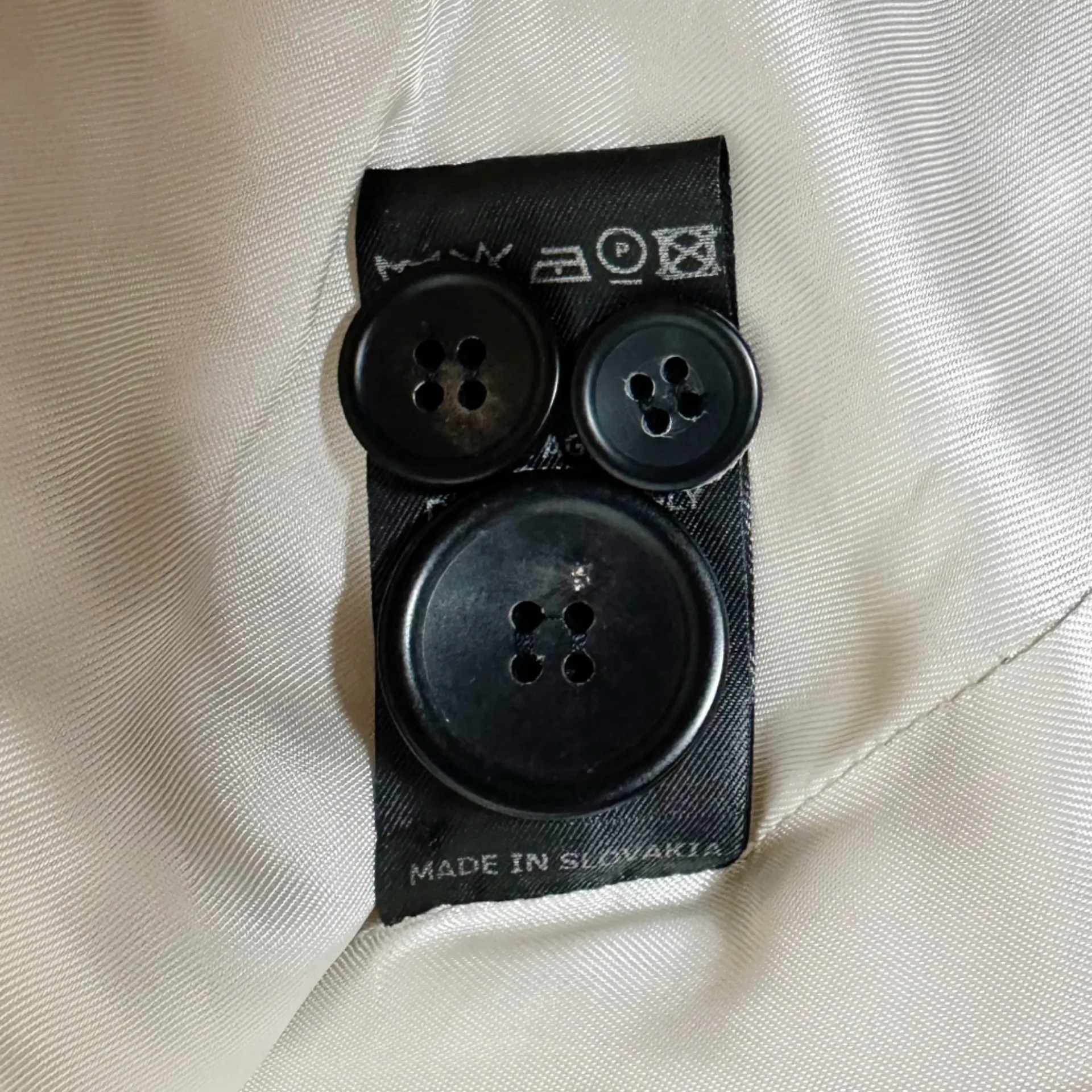 Isabel Marant Cotton Wool Blend Blazer Jacket in Ivory Size 42 (XL US) - Image 10