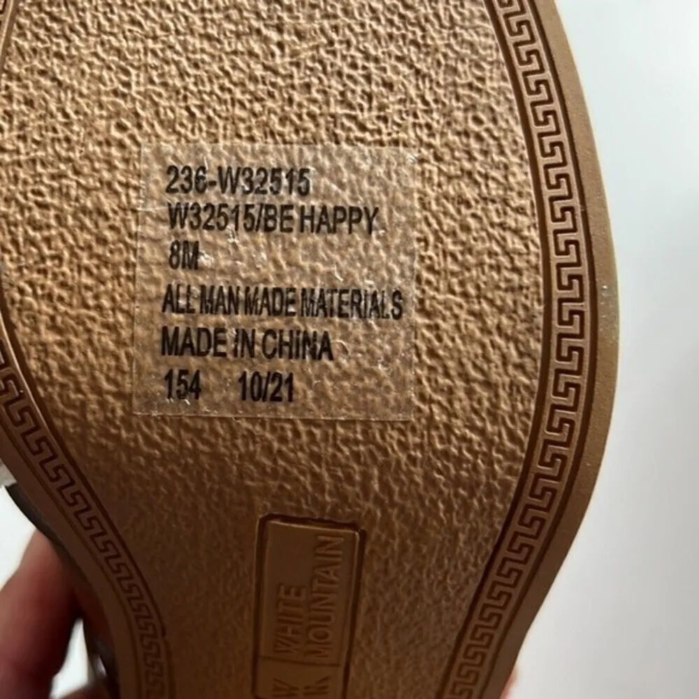 Women's White Mountain women’s heels brown size 8. - Image 8