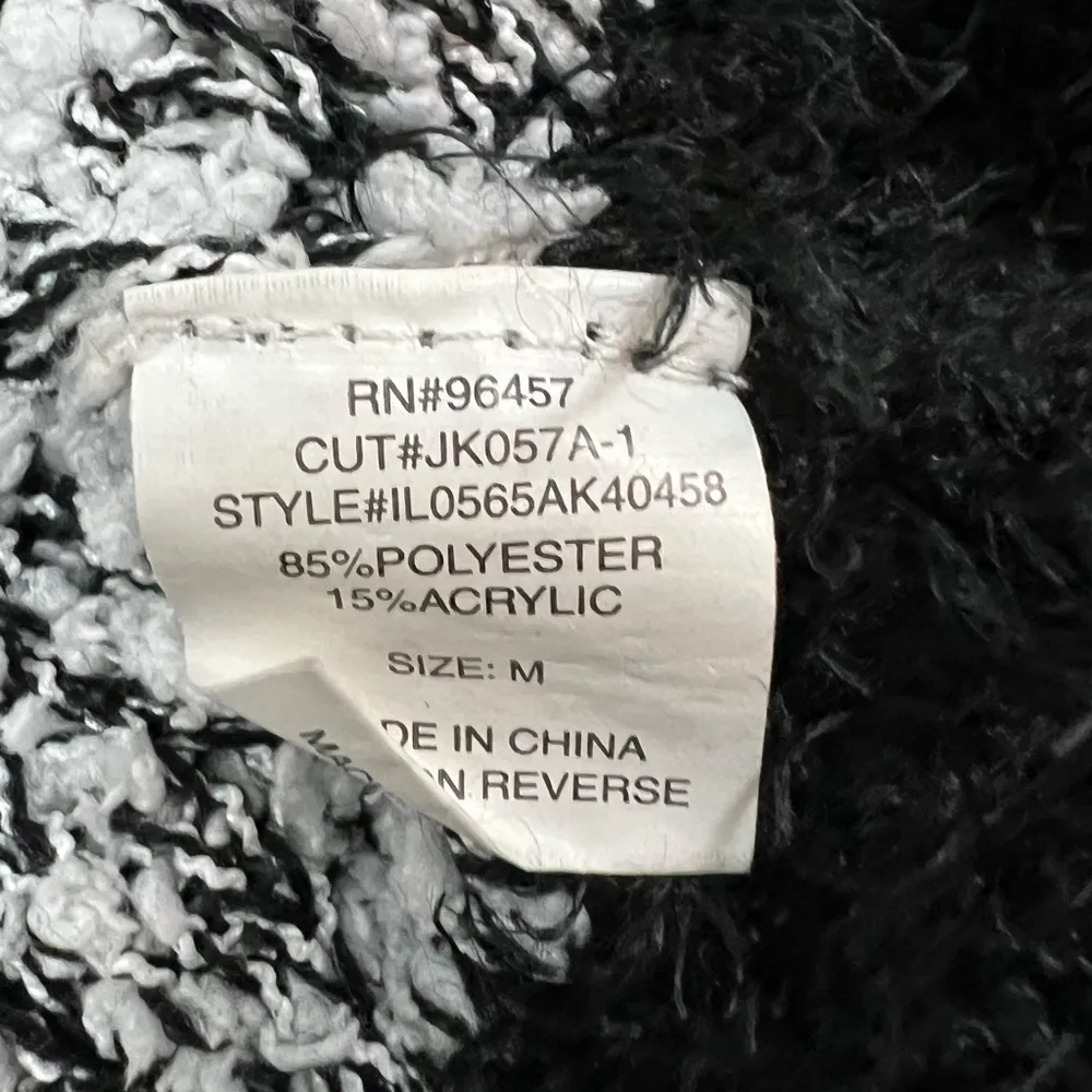 LAST CHANCE! Eyeshadow Eyelash Striped Sweater - Size M - Image 7