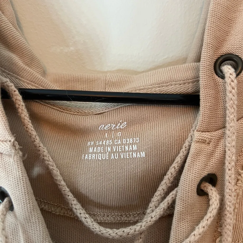 Aerie Lace-up Hoodie - Image 2