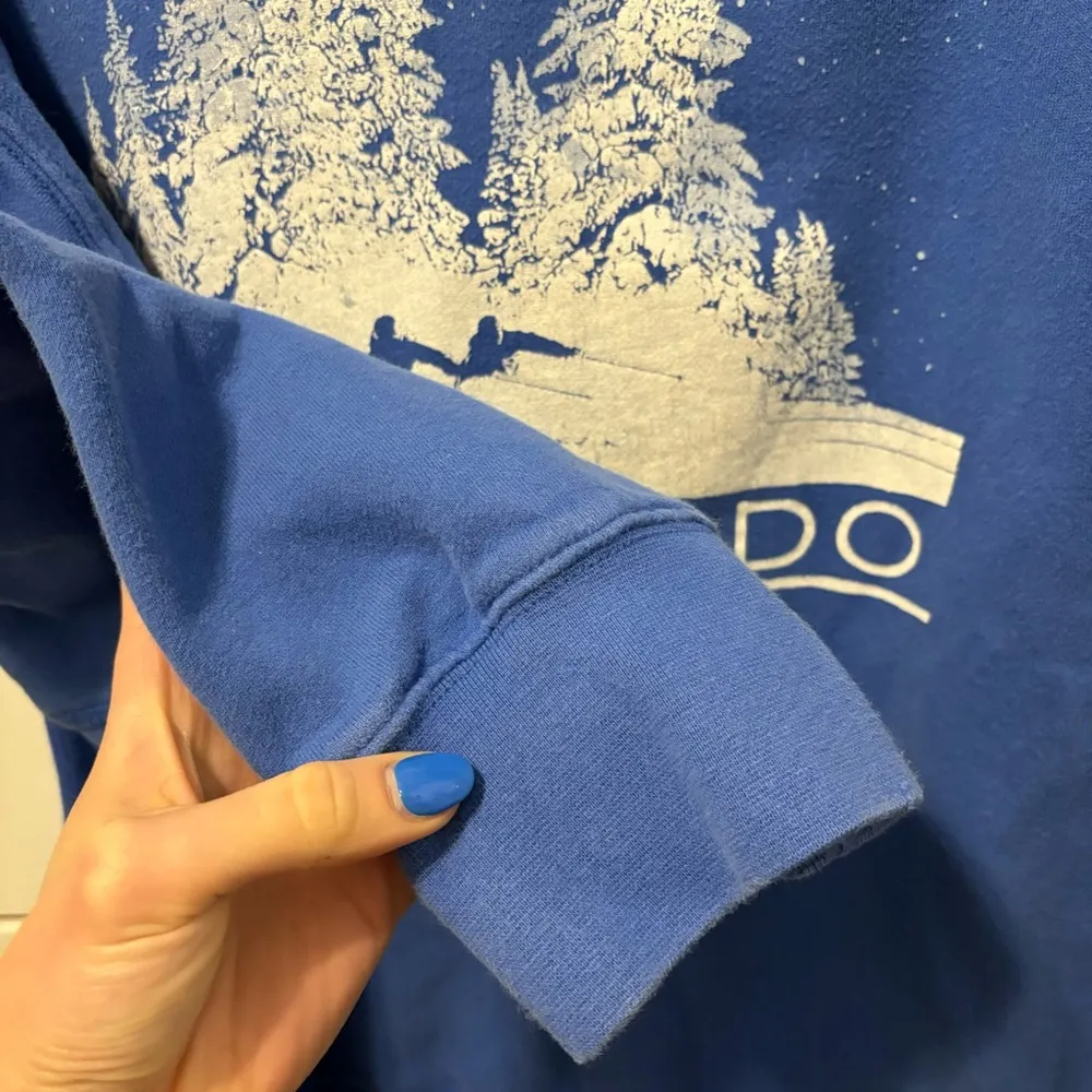 American Eagle Colorado Blue Crewneck Sweatshirt - Image 7