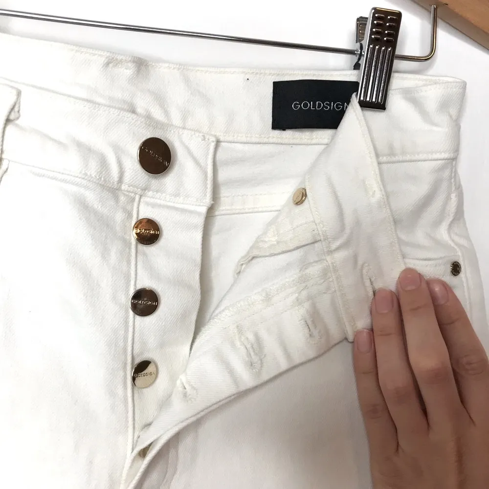 Goldsign The High Rise Slim Jeans Size 27 - Image 6