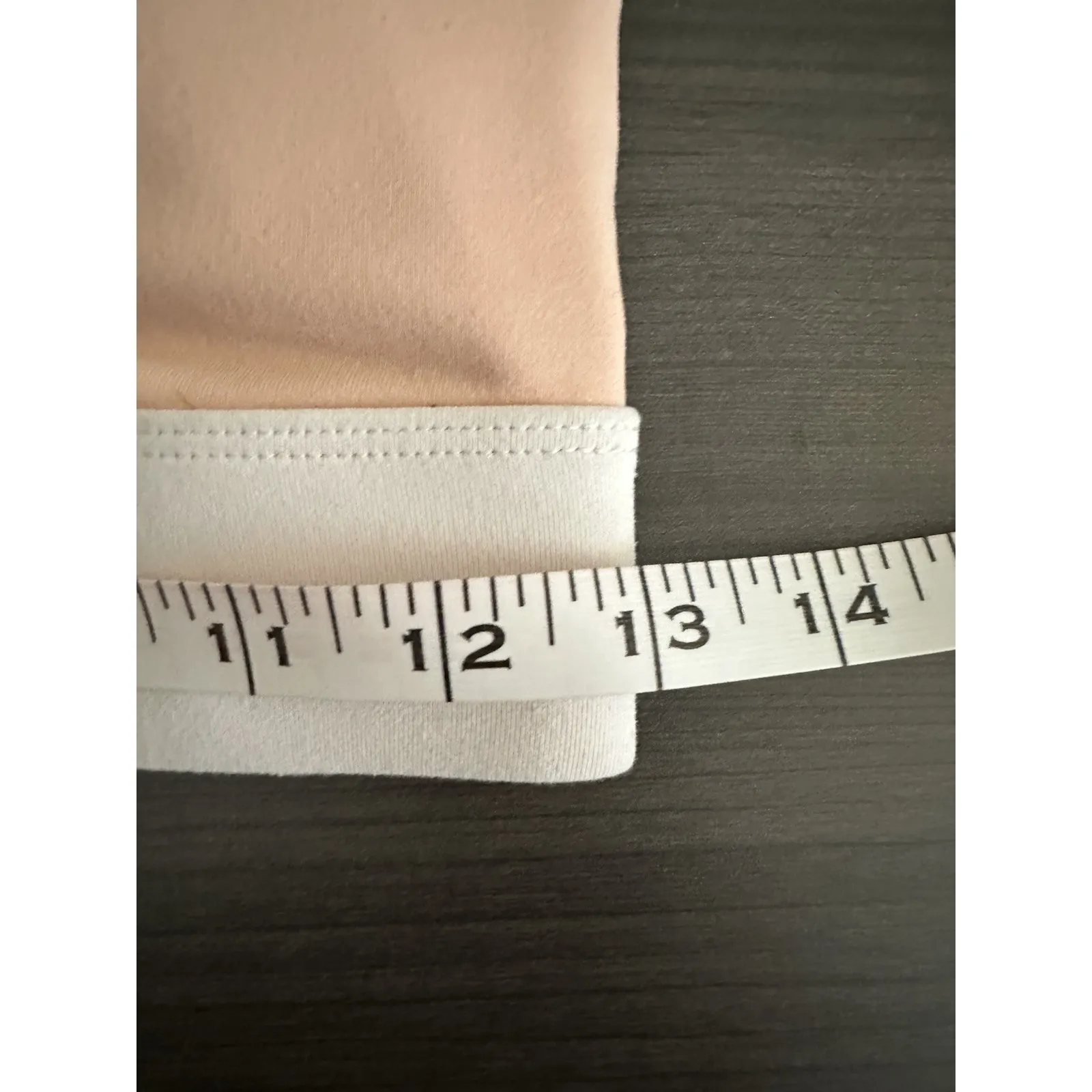 Fabletics Oasis Twist Medium Impact Sports Bra in Peach‎ And Cream - Size S - Image 5