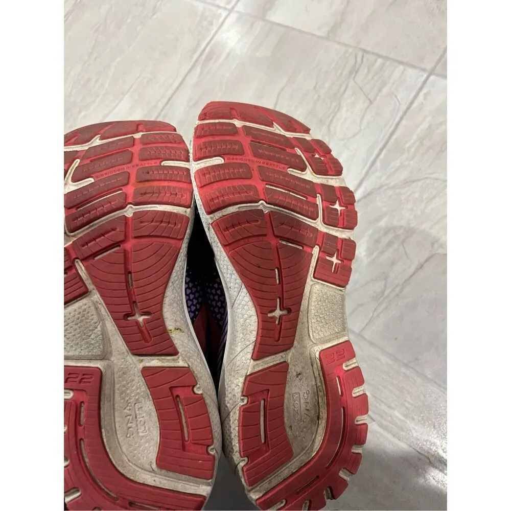 Brooks Adrenaline GTS Multicolored Tennis Shoes Woman’s Size 9 Preowned - Flaws - Image 14