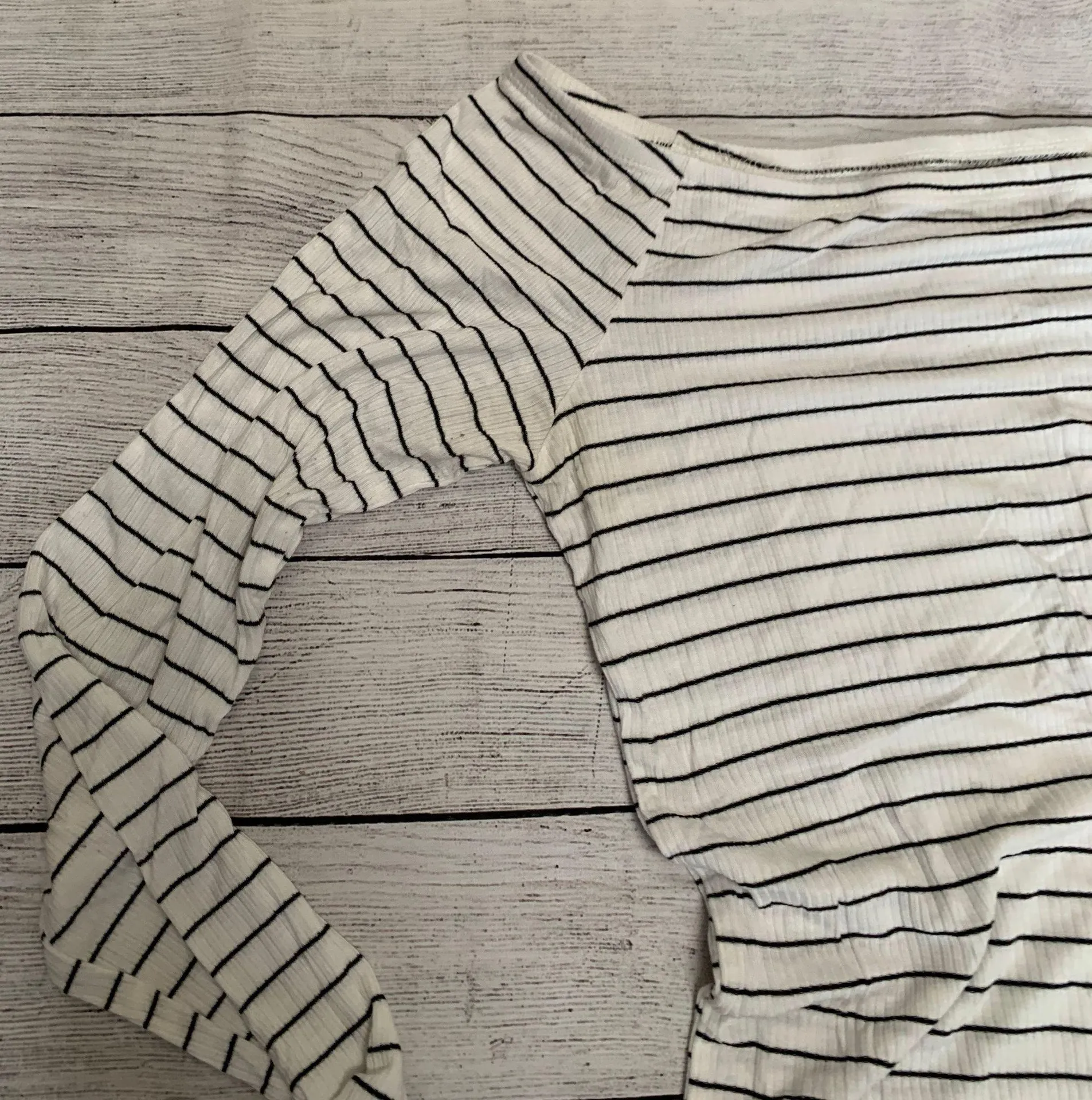 Off The Shoulder Long Sleeve Shirt Size L - Image 5