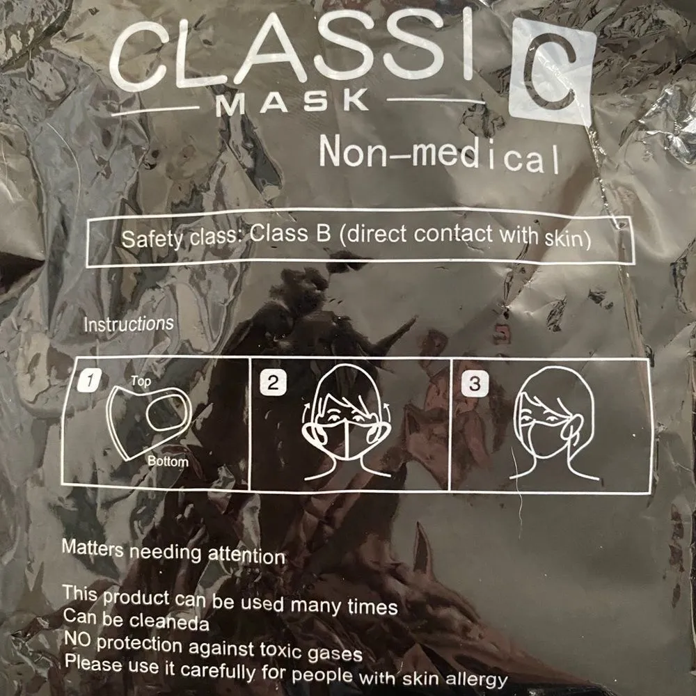 Sequin Mask‎ Adjustable Blue NWT - Image 3