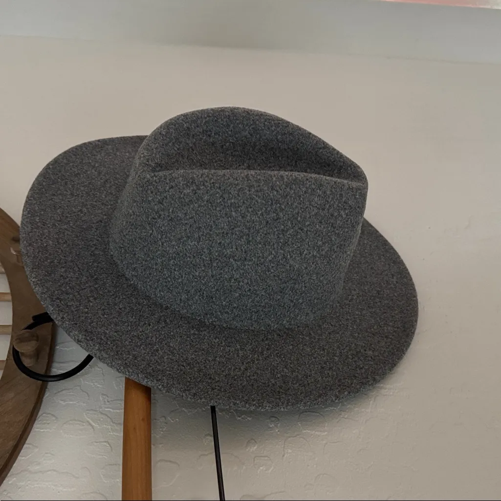 Universal Threads Universal Thread Gray Soft Fedora Hat Adjustable - Image 4