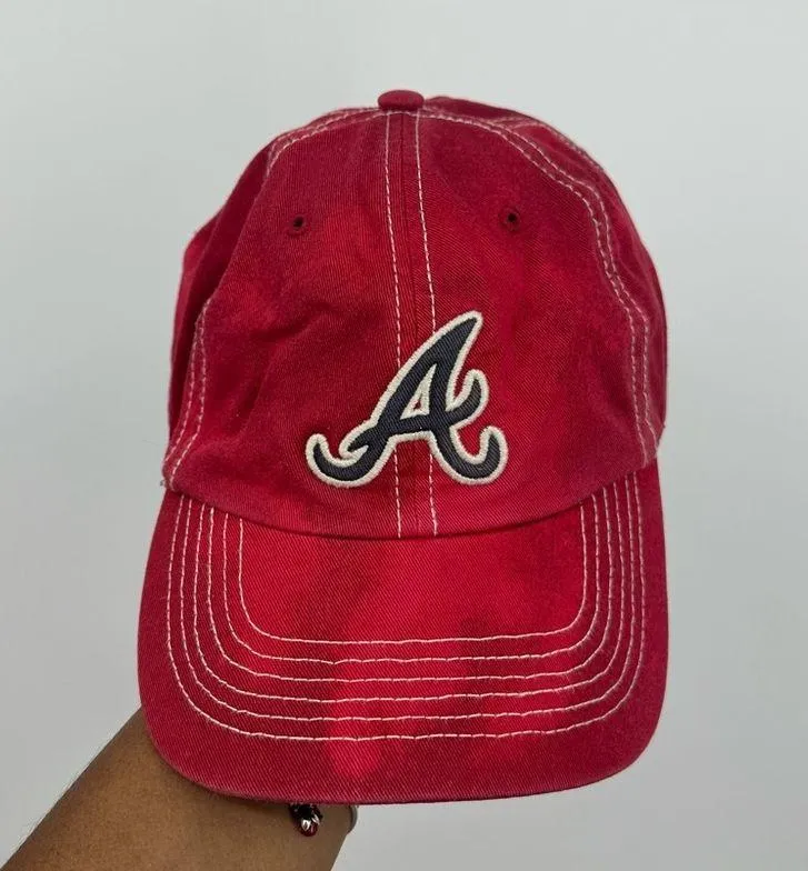 Alabama Crimson Tide Custom Bleach Splatter Dad Hat OS Embroidered Football - Image 2
