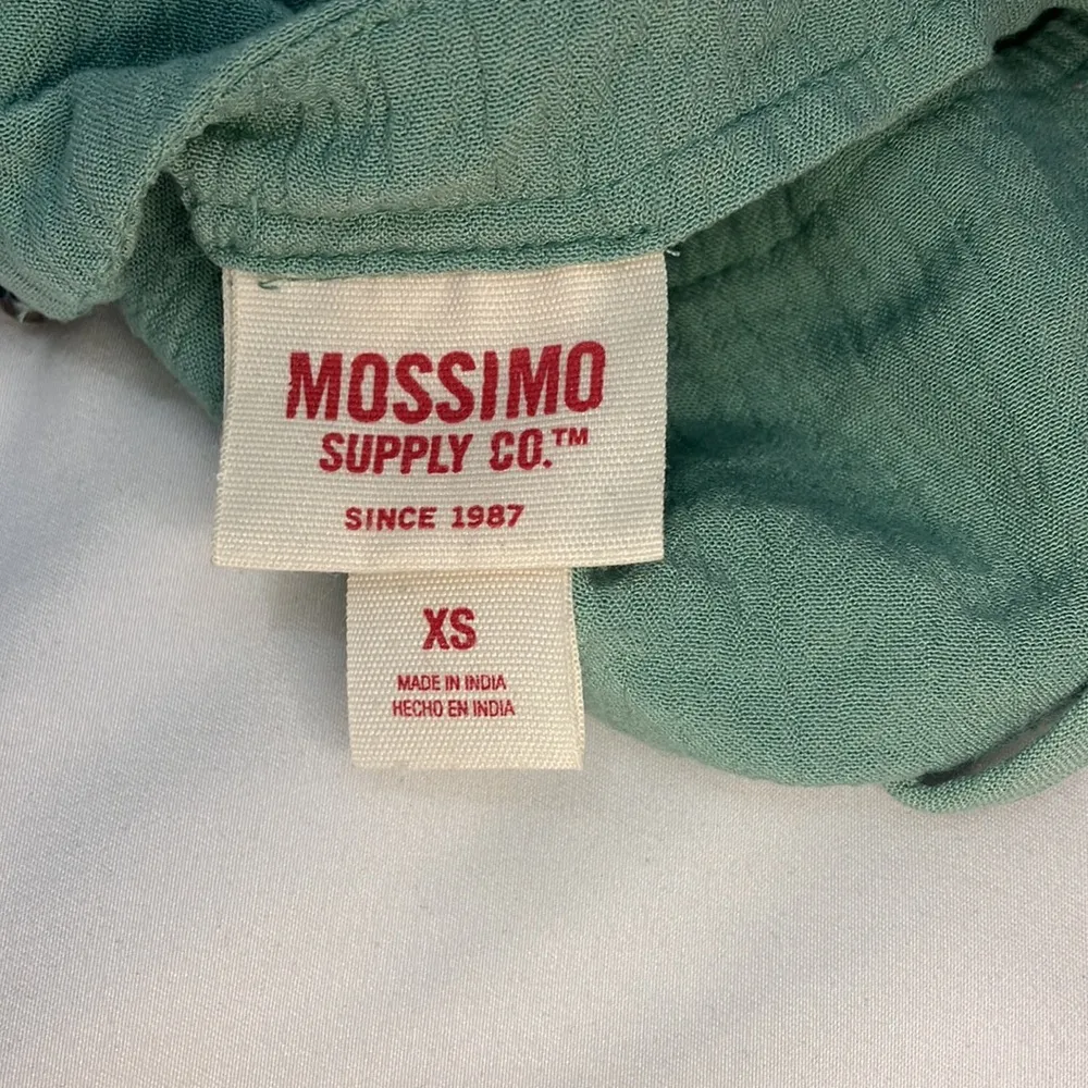 Mossimo Supply CO. mint green spaghetti strap blouse woman’s size xtra small - Image 6