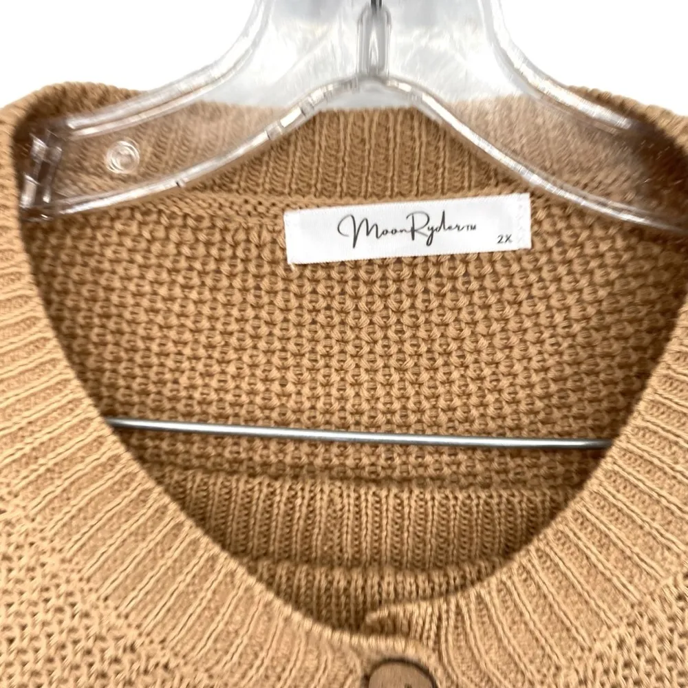 Henley Waffle Knit Top and Pants 2 Piece Loungewear Set - Image 5