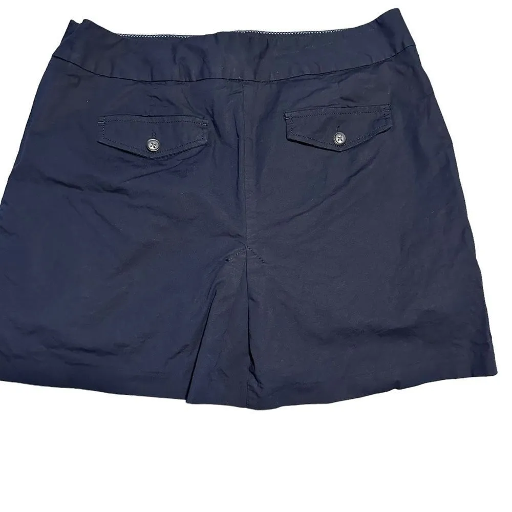 Dockers Navy Blue‎ Skorts - Cotton - Size 8 - Image 5