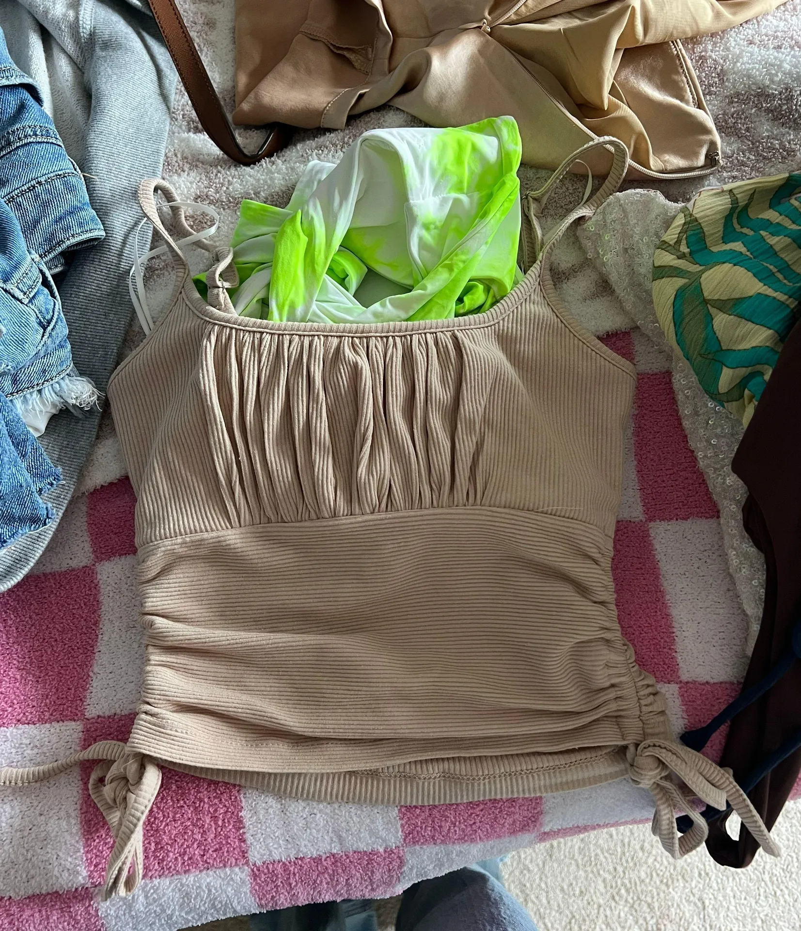 Tan Tank Top - Image 2