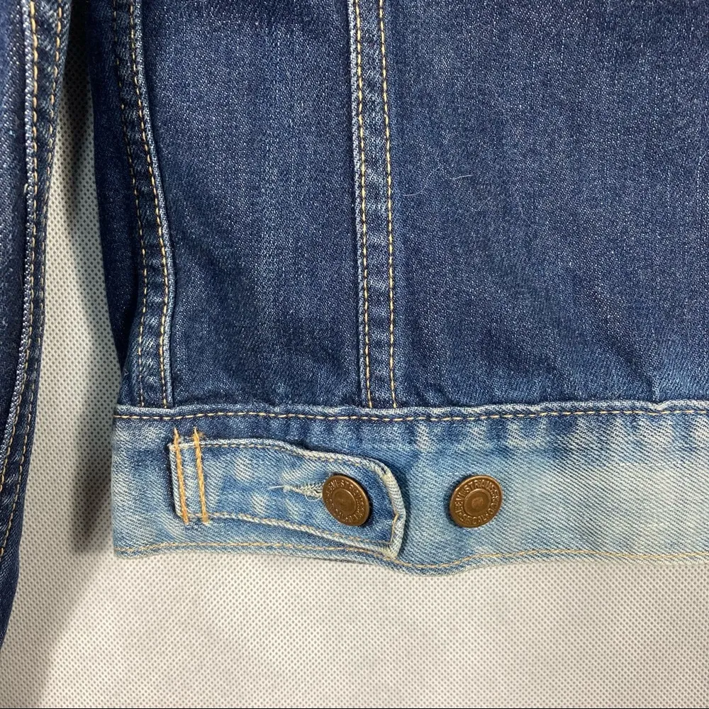 NWT Levi's Vintage 90’s Ombre Trucker Jacket 70500 04 Europe Model Size S - Image 10