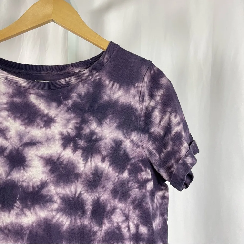 Sonoma Medium Tie Dye T Shirt Dress Crewneck Boho Casual Lounge Jewel Tone - Image 6