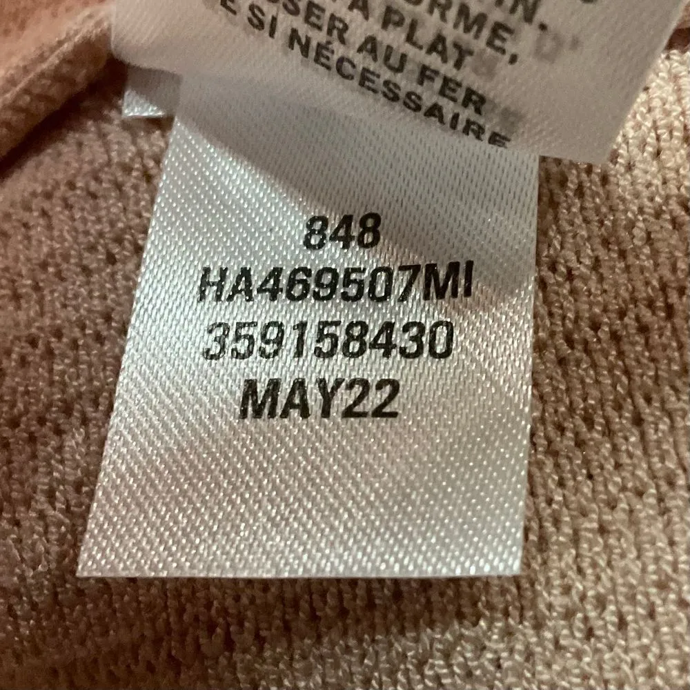 Halogen Women's Cropped Halter Ribbed Knit Tank Size‎ XL Beige Sleeveless NEW - Image 13