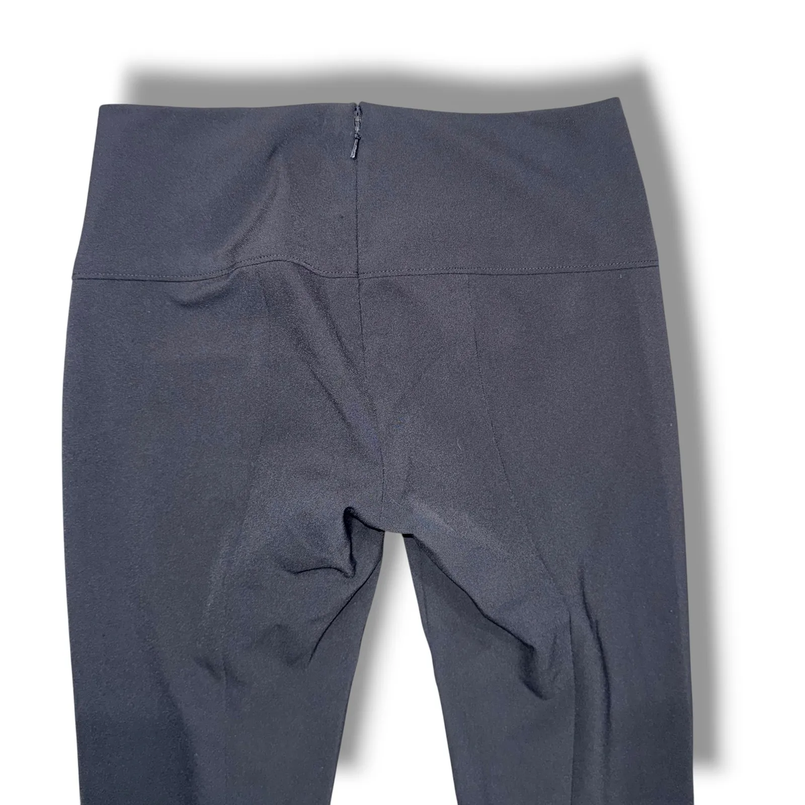 Veronica Beard Black Straight Leg Pants Women's Size 0 High Waist Career - Image 6