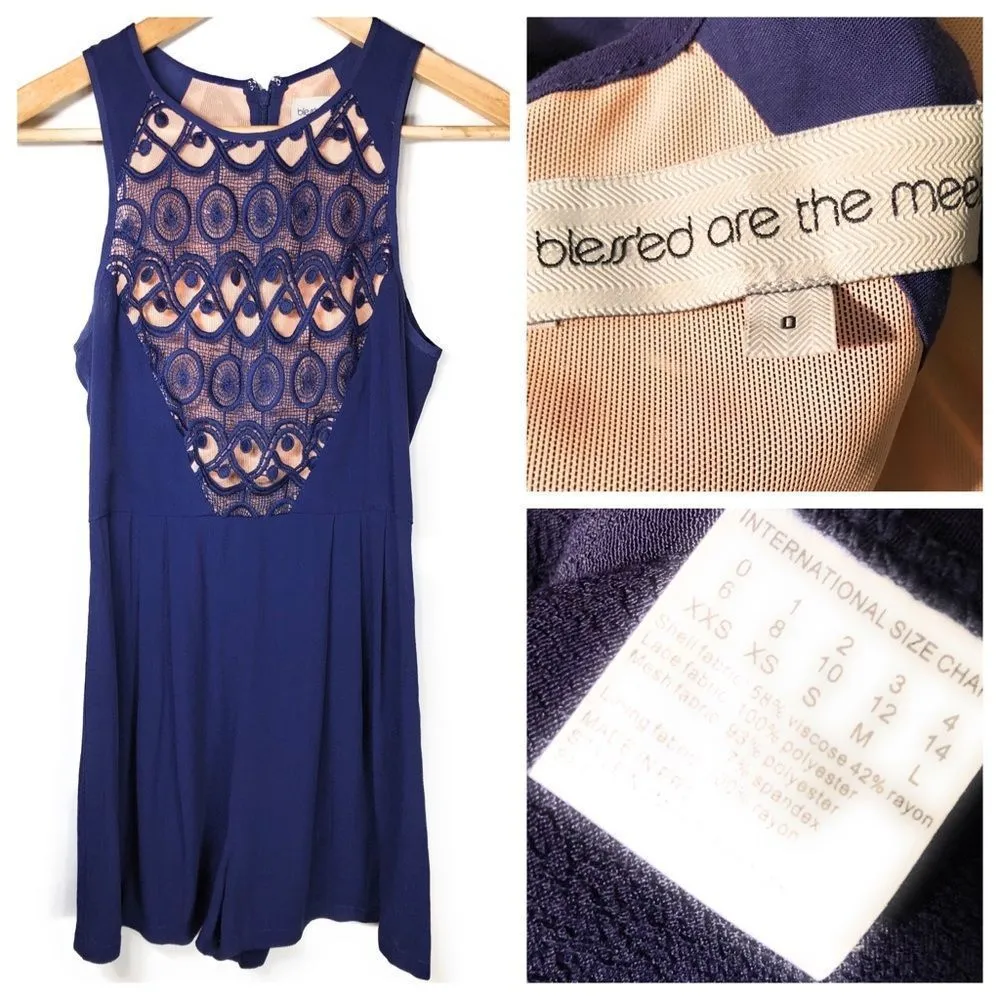Bless’ed Are The Meek Dress‎ Dark Navy Size 0 - Image 2