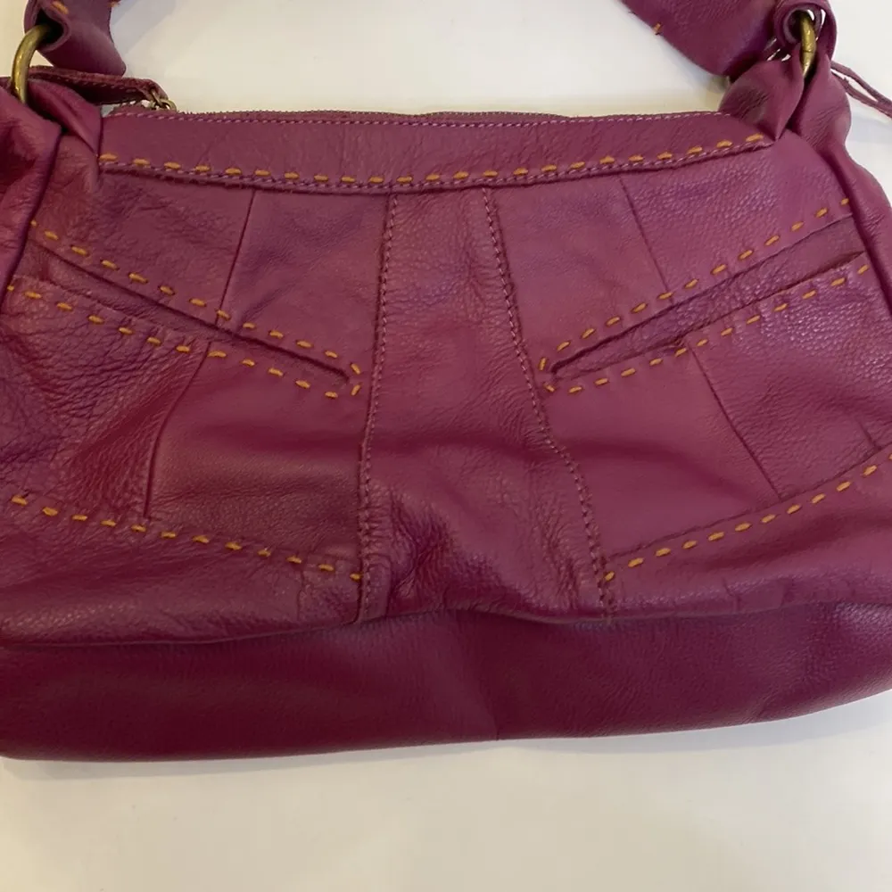 Joe’s Jeans Berry Satchel/Purse Shoulder Strap Leather Multi-Pocket - Image 3