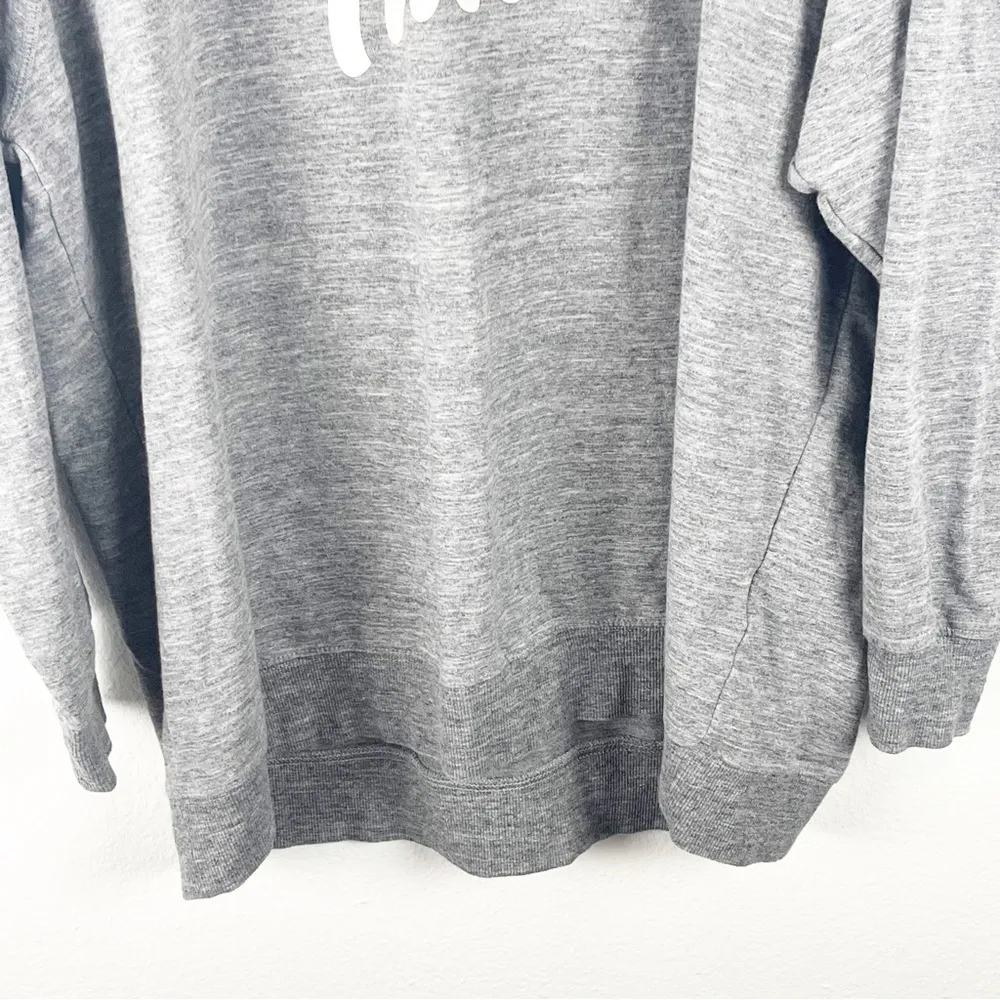 WILDFOX Gray “Pour Favor” Graphic Long Sleeves Sweatshirt, Size XL - Image 6