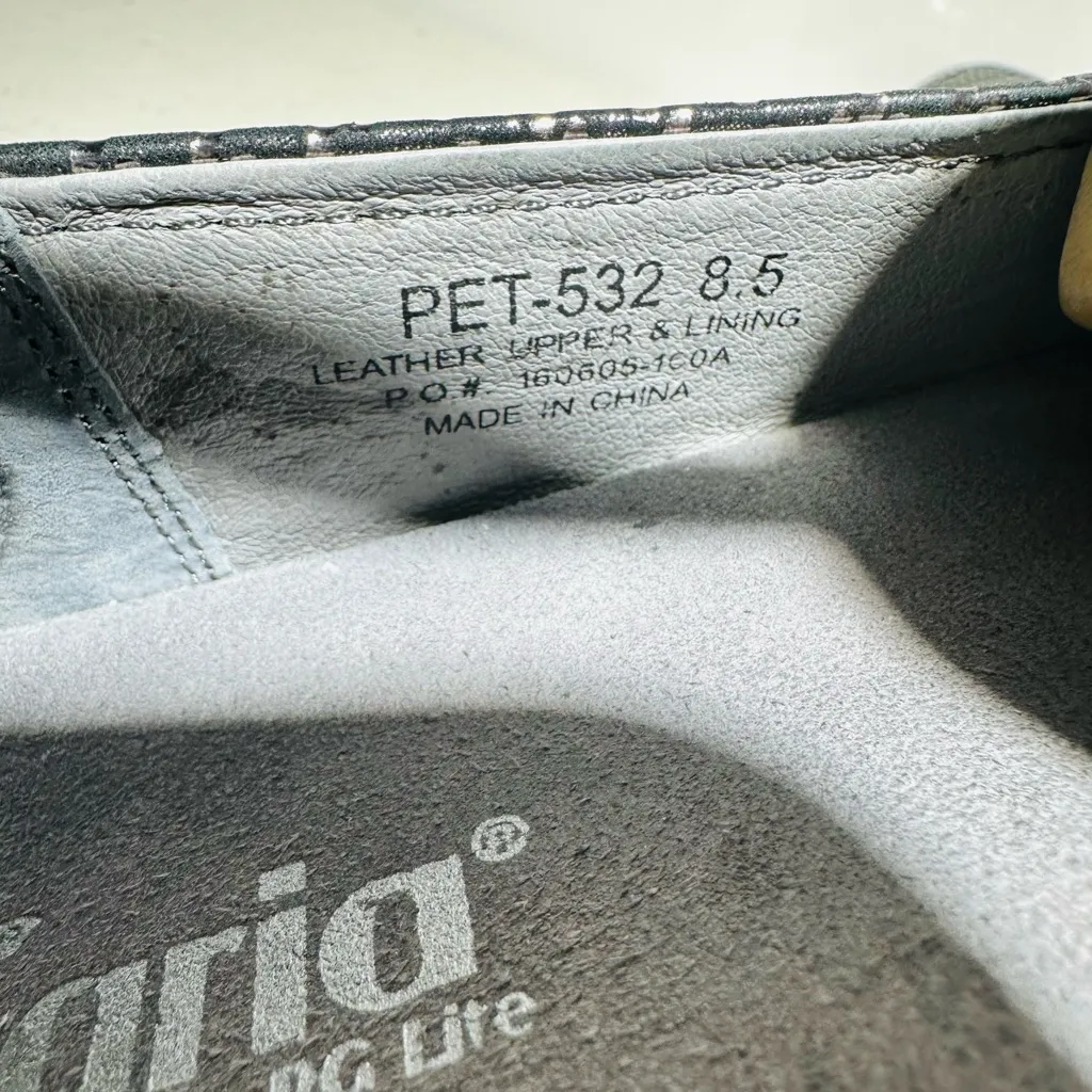 Alegria PG Lite PET 532 Black Silver Metallic Woven Comfort Ballet Fla 8,5 - Image 8