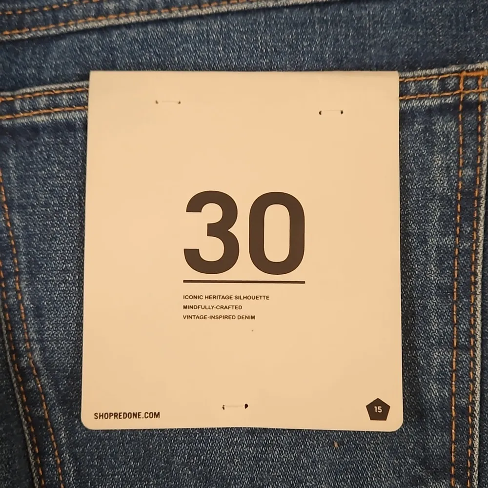 💕RE/DONE💕 70s Cigarette Jeans ~ River Blue 30 NWT - Image 10