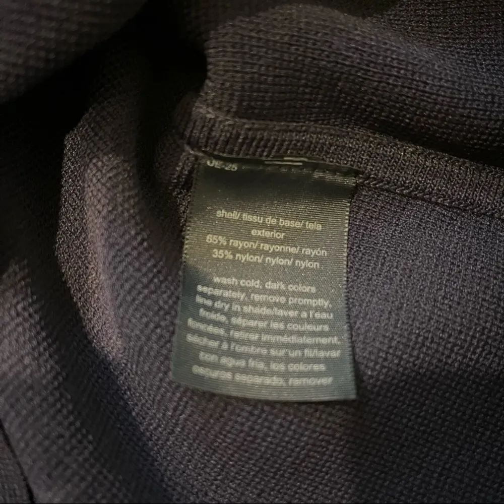 Tommy Hilfiger  Button Hardware Pocket A-Line Sweater Skirt - Image 9